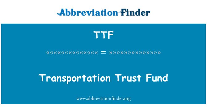 TTF: Dana perwalian transportasi
