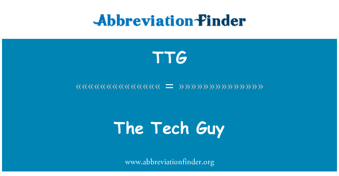 TTG: El tipo de tecnología
