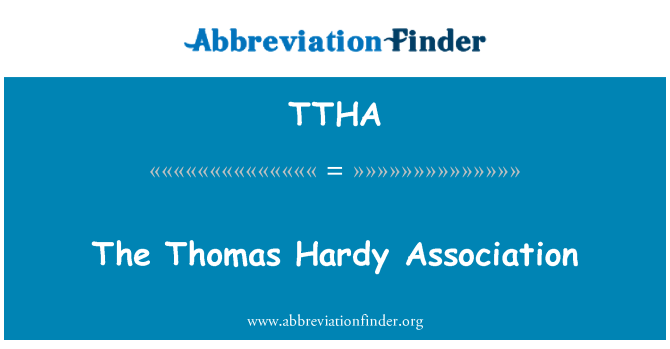 TTHA: Thomas Hardy asociace