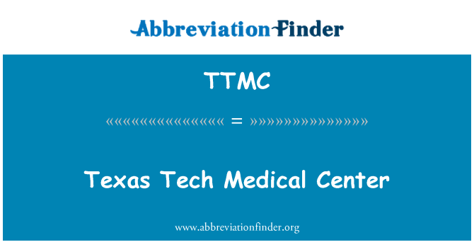 TTMC: Texas Tech Tıp Merkezi