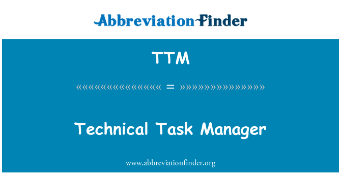 TTM: Technische-Task-Manager
