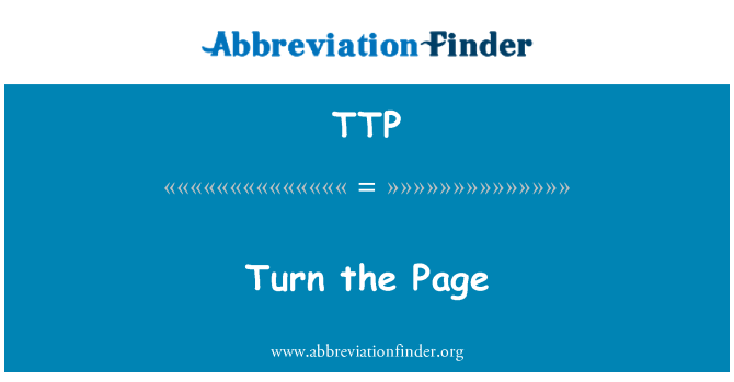TTP: Turn the Page