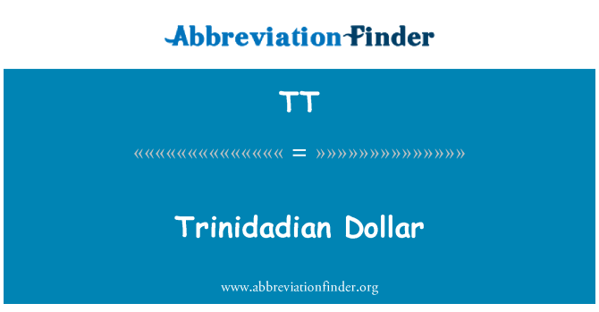 TT: Trinidad Dollar