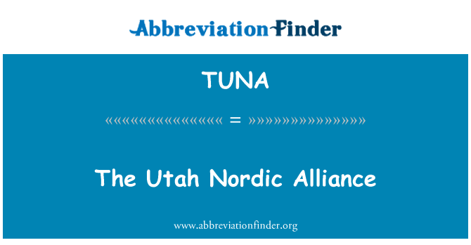 TUNA: Alyans pati de relasyon nò Utah
