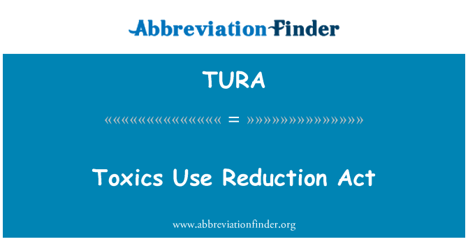 TURA: Lwa sou zafè pou diminye toxiques Utiliser