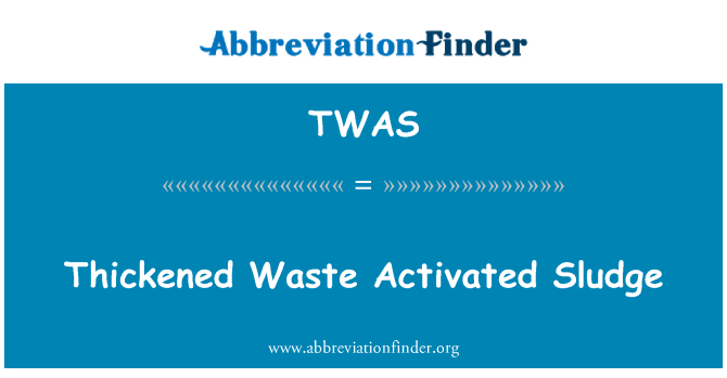 TWAS: Thickened l-iskart attivat ħama