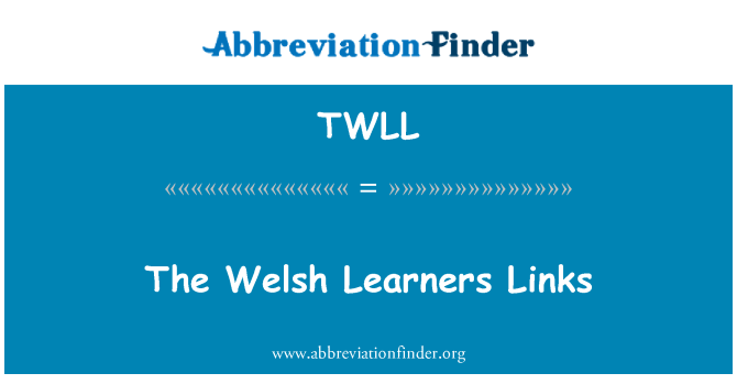 TWLL: Els estudiants gal·lesos enllaços