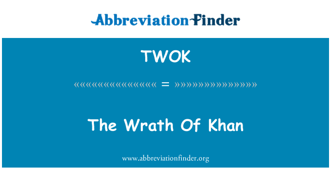 TWOK: The Wrath Of Khan