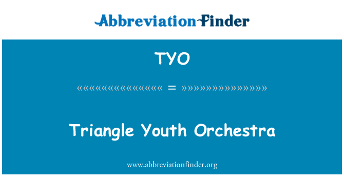 TYO: Triangle jove orquestra