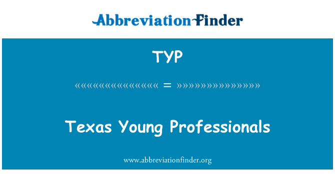 TYP: Professjonisti żgħażagħ Texas