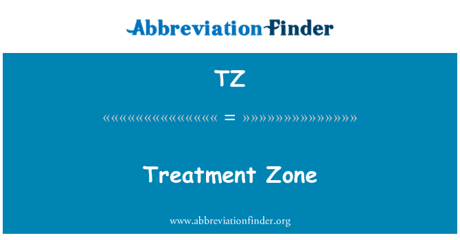 TZ: Zone de tratament