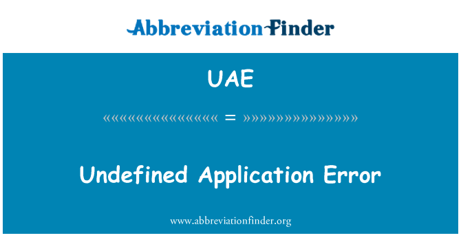 UAE: Żball fl-applikazzjoni mhux definit