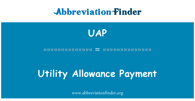 UAP: Utilitaire alokasyon peye
