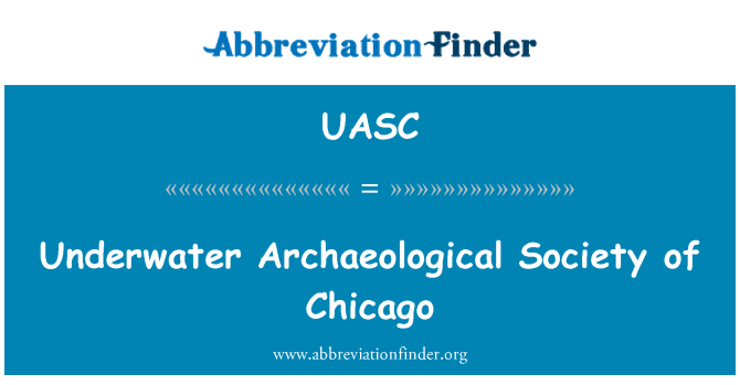 UASC: Anba dlo sosyete Archéologiques Chicago