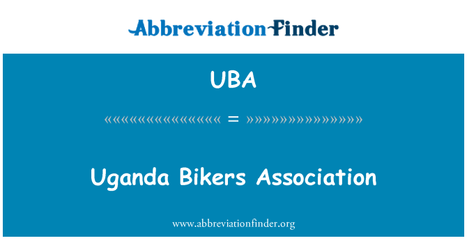 UBA: เชื่อมโยง Bikers ยูกันดา
