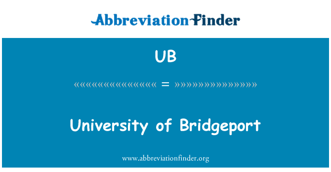 UB: Bridgeportu