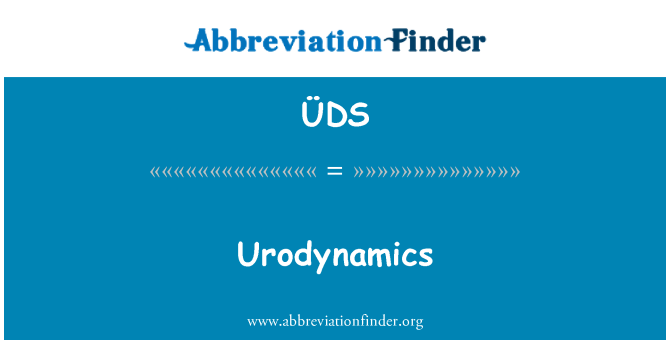 ÜDS: 排尿