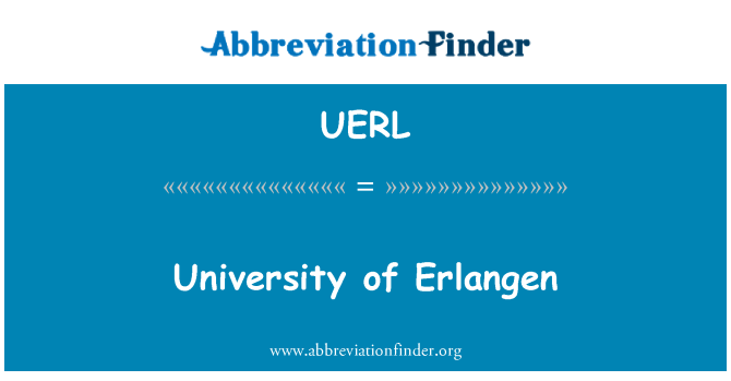 UERL: Universidad de Erlangen