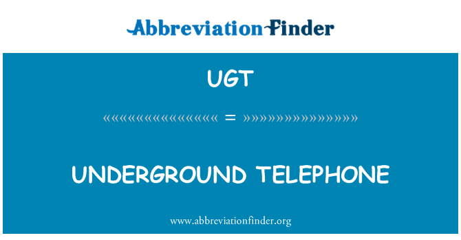 UGT: TELEFÒN SOUTÈREN