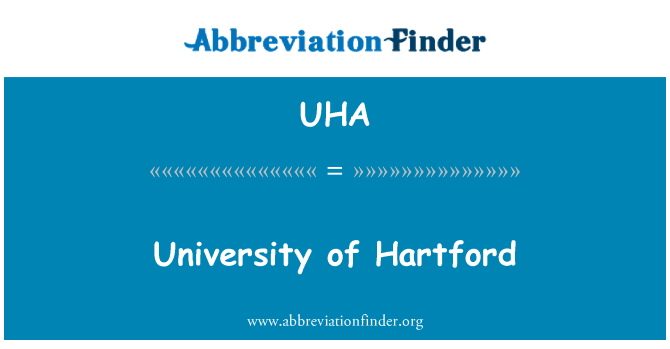 UHA: Inivèsite Hartford