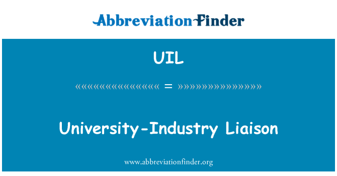 UIL: Liaison Université-industrie