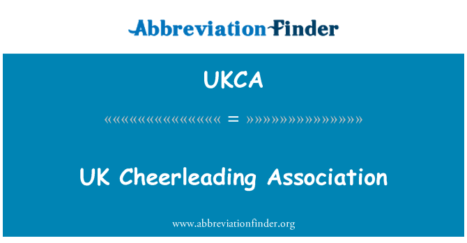 UKCA: Assoċjazzjoni Cheerleading UK