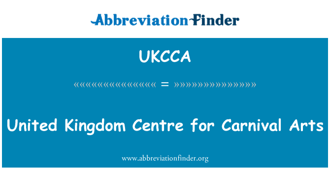 UKCCA: United Kingdom Centre for Carnival Arts