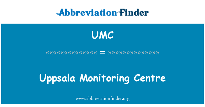 UMC: Ċentru ta ' monitoraġġ Uppsala