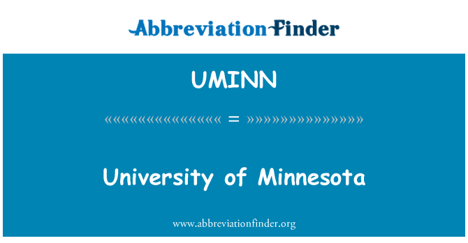 UMINN: University of Minnesota