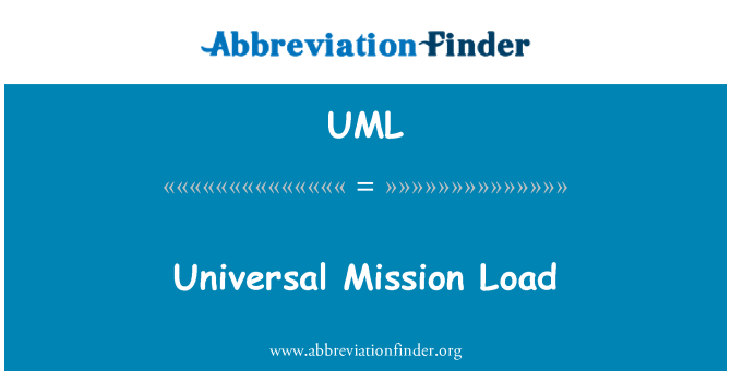 UML: Univerzální mise zatížení