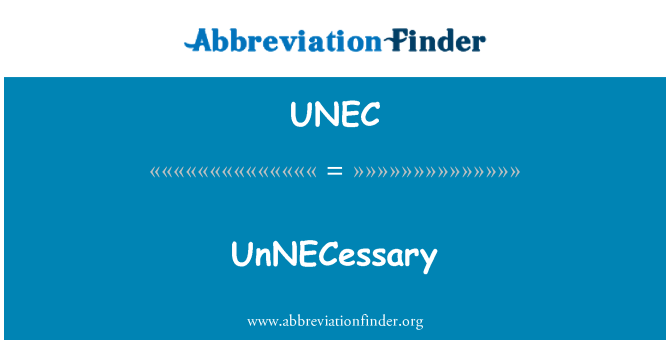 UNEC: Tarbetu