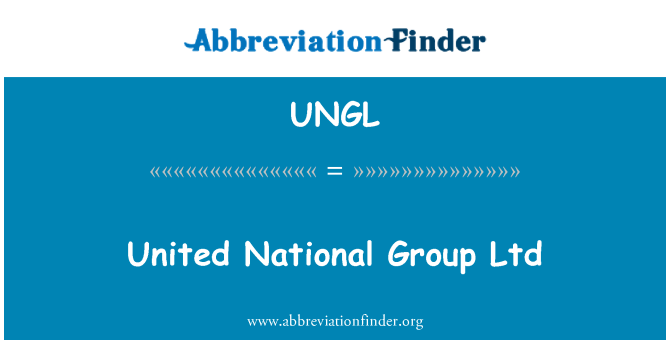 UNGL: Unidos National Group Ltd