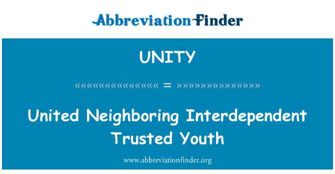 UNITY: Unit Neighboring żgħażagħ interdipendenti affidabbli