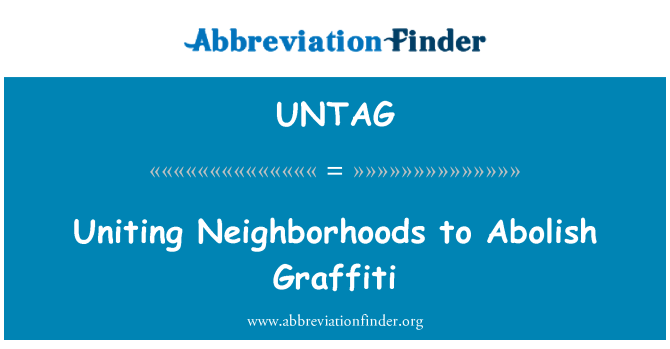 UNTAG: Ühendamise linnaosade kaotamine grafiti