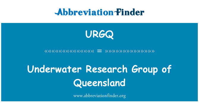 URGQ: Grup de recerca submarina de Queensland