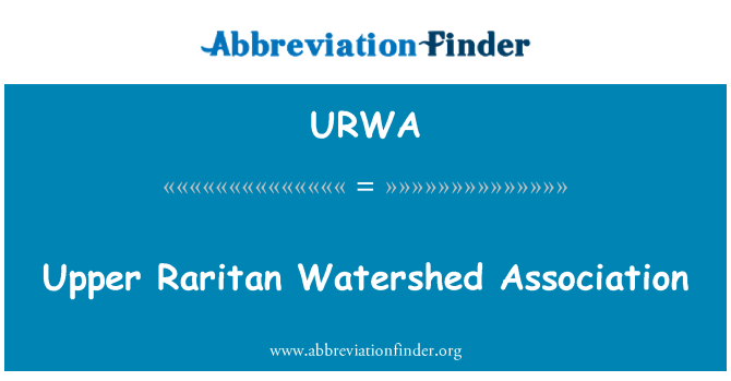 URWA: Horní Raritan rozvodí asociace