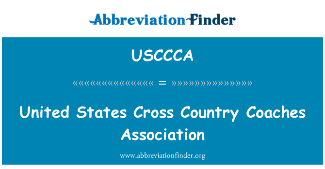 USCCCA: Amerika Birleşik Devletleri çapraz ülke antrenörler Derneği