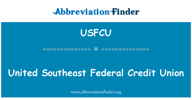 USFCU: Unit Southeast Federali ta ' kreditu Unjoni