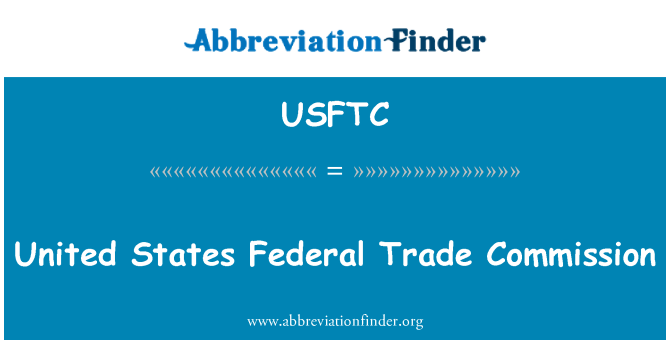 USFTC: Comisión Federal de comercio de Estados Unidos