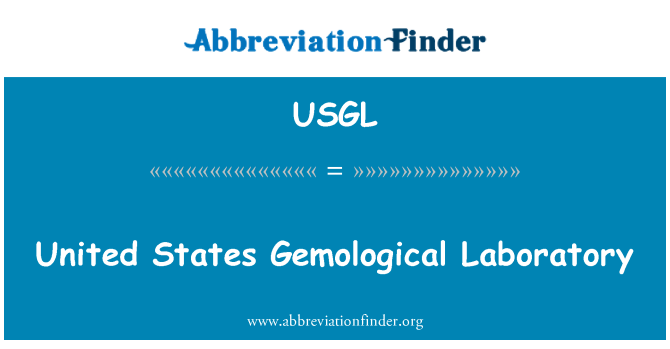 USGL: مختبر الجواهر الولايات المتحدة