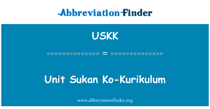 USKK: Unidade Lucio Ko-Kurikulum