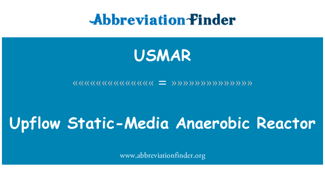 USMAR: הכור אנאירובית Upflow סטטי-מדיה