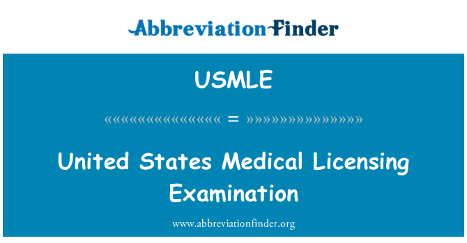 USMLE: Yhdysvallat lisensointi lääkärintarkastus