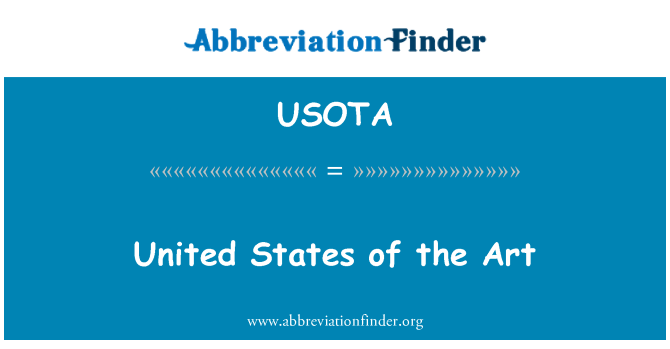 USOTA: متحدہ ریاستوں کا آرٹ
