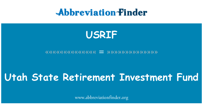 USRIF: Juta narė pensinio investicijų fondas