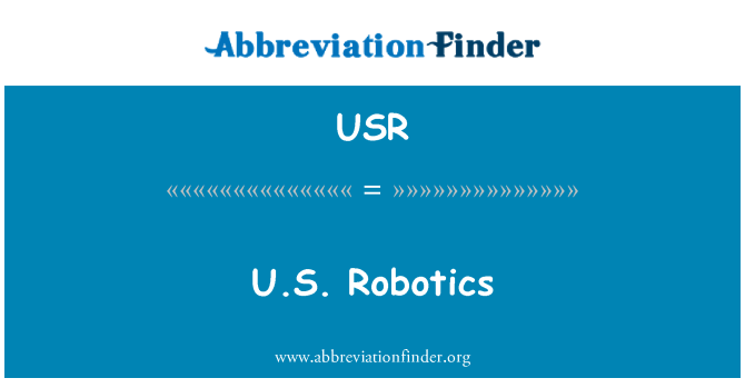 USR: САЩ роботика