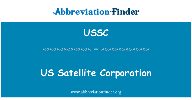 USSC: US Satellite Corporation