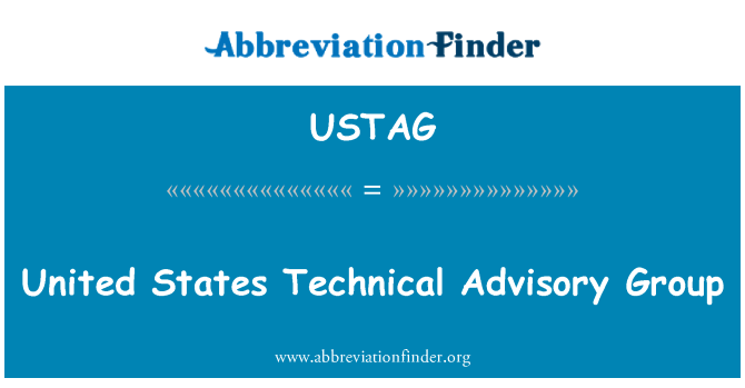 USTAG: Grupului consultativ tehnic de Statele Unite ale Americii