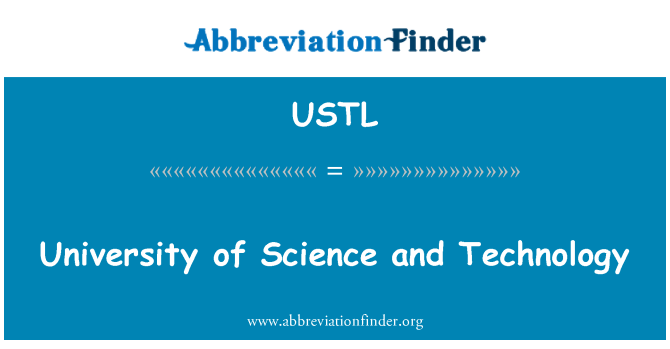 USTL: University of Science and Technology