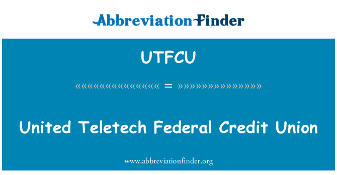 UTFCU: 미국된 텔 레 텍 연방 신용 조합